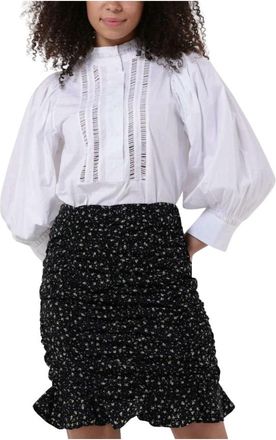 Notre-V Dames Blouses Blouse Nv-avalyn - Dames - Blouses - Wit - XS - Overhemden