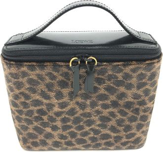 Loewe Brown Leather Vanity Bag (Pre-Owned)