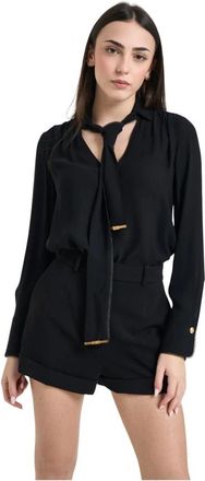 Elisabetta Franchi Mujer, Monos, Negro, Talla: L