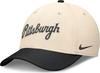 Nike Pittsburgh Pirates Statement Rise Swoosh Nike Mens Dri-FIT MLB Hat in Brown | NB17014MPTB-0VE