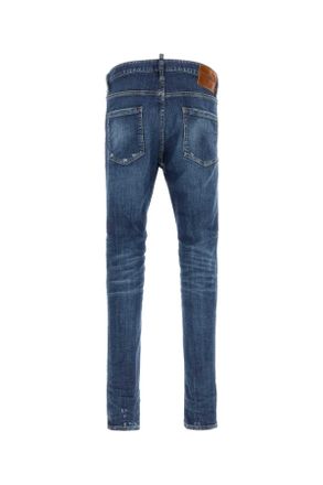 Dsquared2 Mens Stretch Denim Cool Guy Jeans Navyblue