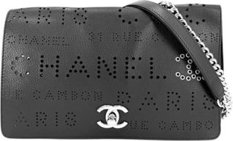 Chanel Pre-owned Vintage Shoulder Bag - Dames - Vintage Schoudertas - Zwart - ONE Size - Vintage