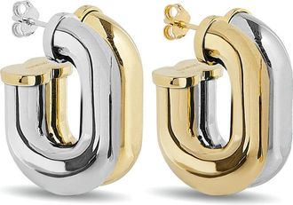 Paco Rabanne XL Link Oorbellen - Dames - Oorbellen - Veelkleurig - ONE Size - Accessoires
