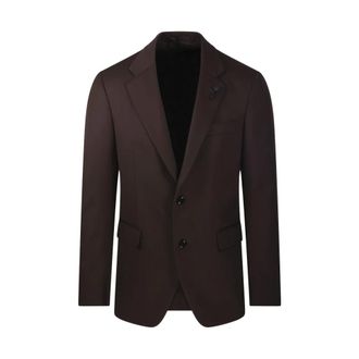 Lardini 460 Jas - Heren - Pakken - Bruin - Maat: L