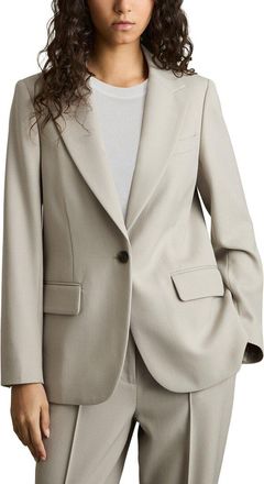 Reiss Brittany Textured Wool-Blend Suit Jacket