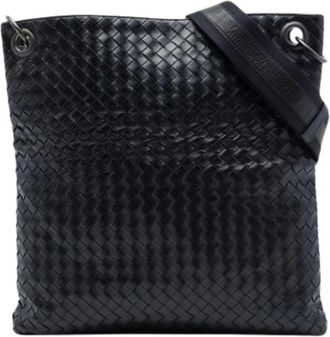 Bottega Veneta Borsa a tracolla in pelle intrecciata Pre-owned - - Pre-owned - Donna - Nero - ONE SIZE