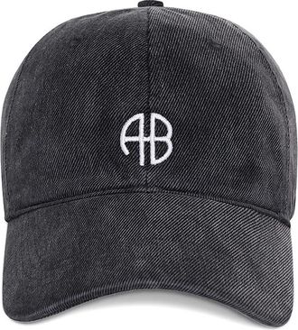 Anine Bing Jeremy Embroidered Cap