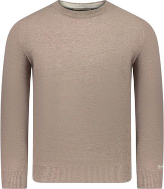 Woolrich Truien & Vesten, Heren, Beige, M, Wol, Lamswol Crewneck Sweater