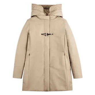 Fay Dames, Mantels, Beige, Maat: M Gabardine