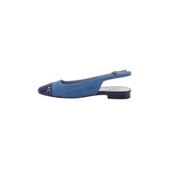 Frau Dames, Schoenen, Blauw, Maat: 37 EU Leer