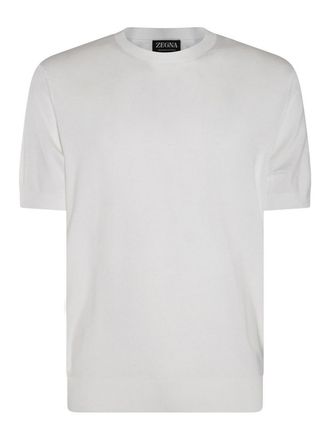 Ermenegildo Zegna White Cotton T-Shirt