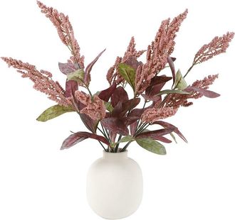 Flora Bunda 9In Faux Foliage Arrangement In Vase