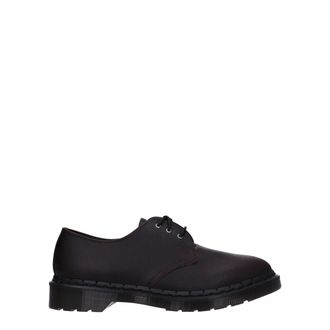 Dr. Martens Paarse Leren Oxfords en Derbies