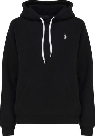 Polo Ralph Lauren Black Cotton Blend Sweatshirt
