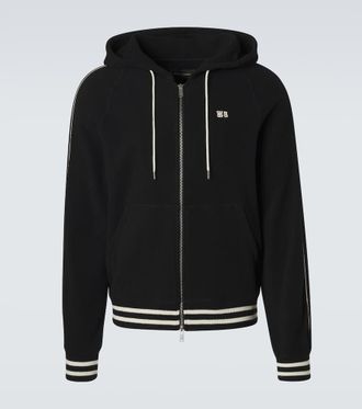 Wales Bonner Sudadera Prince de rizo en mezcla de algod&oacute;n