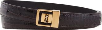 Saint Laurent La 66 Buckle Belt, Size 85