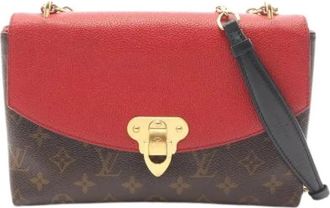 Louis Vuitton Pre-owned Saint Placide Monogram Schoudertas - Dames - Vintage Schoudertas - Bruin - ONE Size - Leer - Vintage