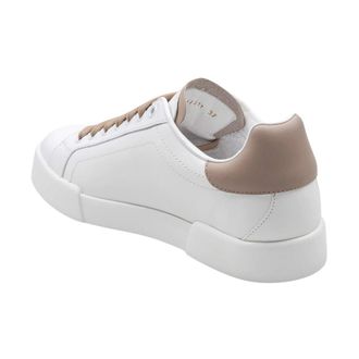 Dolce & Gabbana Portofino Sneakers - Dames - Sneakers - Wit - 39 EU - Leer - Schoenen