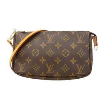Louis Vuitton Pre-owned Mini Bags, female, Brown, Size: ONE SIZE Pre-owned Pouch