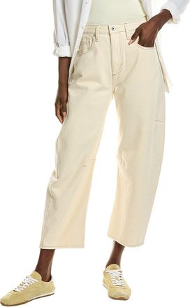 Rag & Bone Chase High-Rise Ecru Barrel Jean