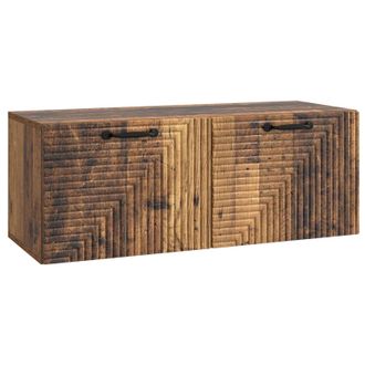 vidaXL Mueble Para Tv De Pared Madera Envejecida 78,5 X 31 X 30 Cm Vidaxl