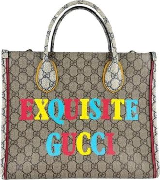 Gucci unisex, Pre-owned, Bruin, Maat: ONE Size