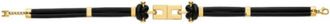 Elisabetta Franchi Logo Riem - Dames - Riemen - Zwart - M - Accessoires