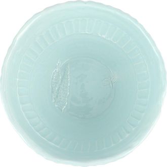 Vietri Pietri Fiori Aqua Serving Bowl in Blue at Nordstrom