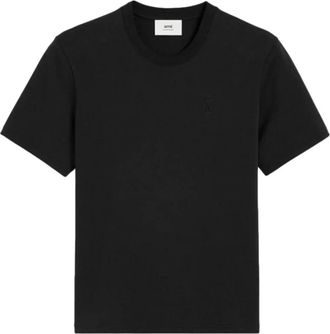 Ami Ami De Coeur T-Shirt - Heren - T-shirts - Zwart - 2XL - Katoen - Tops