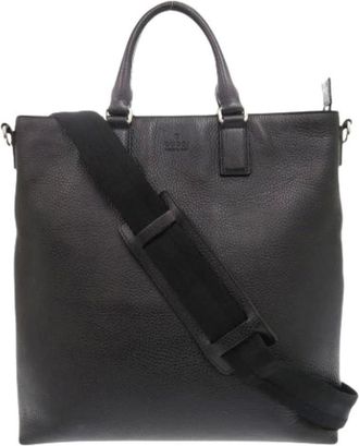 Gucci Pre-owned Tote Bags, male, Black, Size: ONE SIZE Pre-owned Vintage Tote Bag