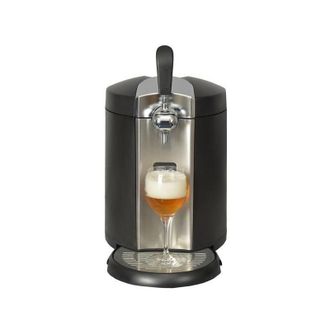 KitchenChef Kitchenchef - M&aacute;quina De Cerveza Con Compresor 5l Negro / Acero Inoxidable - Kcpprobier - Kitchen Chef