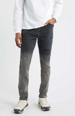 Rta Bryant Gradient Skinny Jeans in Light Charcoal at Nordstrom, Size 29