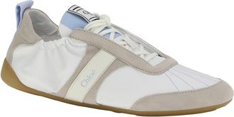 Chlo&eacute; Chloe Kick Nylon & Suede Sneaker