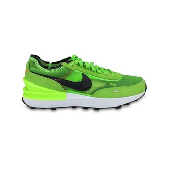 Nike Womens Waffle One Running Trainers DC2533 Sneakers Shoes (UK 4 US 6.5 EU 36.5, Bleached Aqua Lime Glow 401)