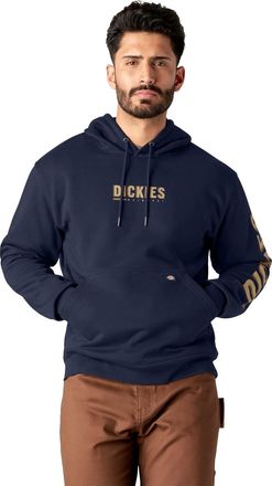 Dickies Graphic Pullover Fleece Mens - Navy - Size X-Large