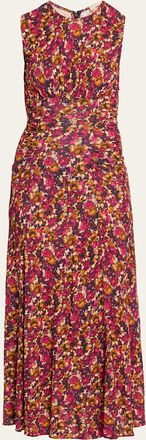 Ulla Johnson Lana Printed Sleeveless Maxi Dress