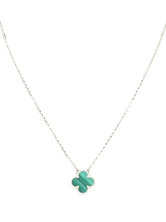Van Cleef & Arpels Collana a catena con pendente in malachite 2010 - Oro