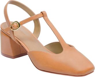 Bernardo Romi Leather Mid Heel Pump