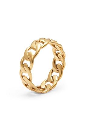 Nialaya Skyfall Chain Ring in Gold at Nordstrom, Size 5