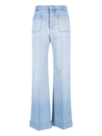 Victoria Beckham Alina Jeans - Light Blue