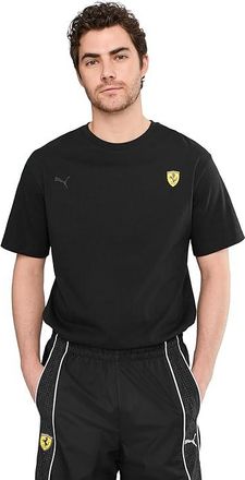 Puma Scuderia Ferrari Speed T-Shirt Mens T Shirt Puma Black : XL, Cotton