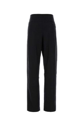 Christophe Lemaire Pa1222lf1158 Mu190 Anthracitegrey Exterior: Cashmere Nylon Wool Pantaloni Trousers