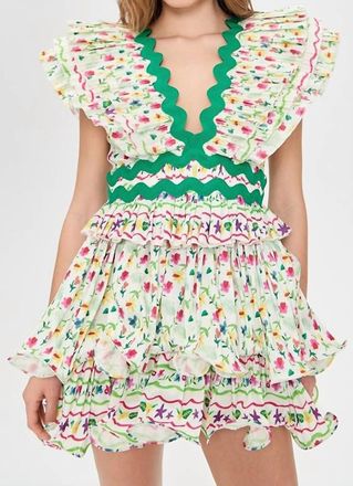 Celia B Prisma Dress In Multi