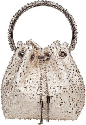 Jimmy Choo London Donna, Borse, Beige, Taglia unica, new