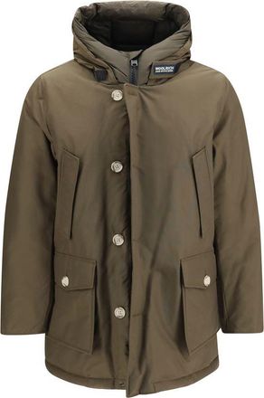Woolrich Bicolor Cotton Mens Parka