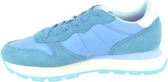 Sun 68 Blauwe Runner Jeans - Dames - Sneakers - Blauw - 37 EU - Schoenen