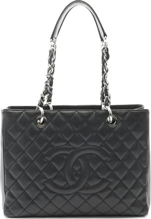 Chanel Borsa tote Grand Shopping GST trapuntata 2012 - Nero