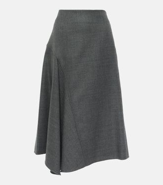 スカート BRUNELLO CUCINELLI Texture Dazzling Skirt Brown Brunello Cucinelli Texture Dazzling Skirt in Brown | Lyst