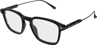 Cartier Glasses, unisex, Black, Size: 52 MM Optical Frame
