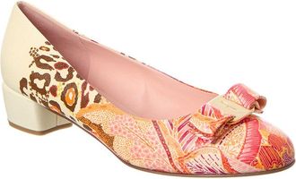 Ferragamo Ferragamo Vara Bow Leather Pump